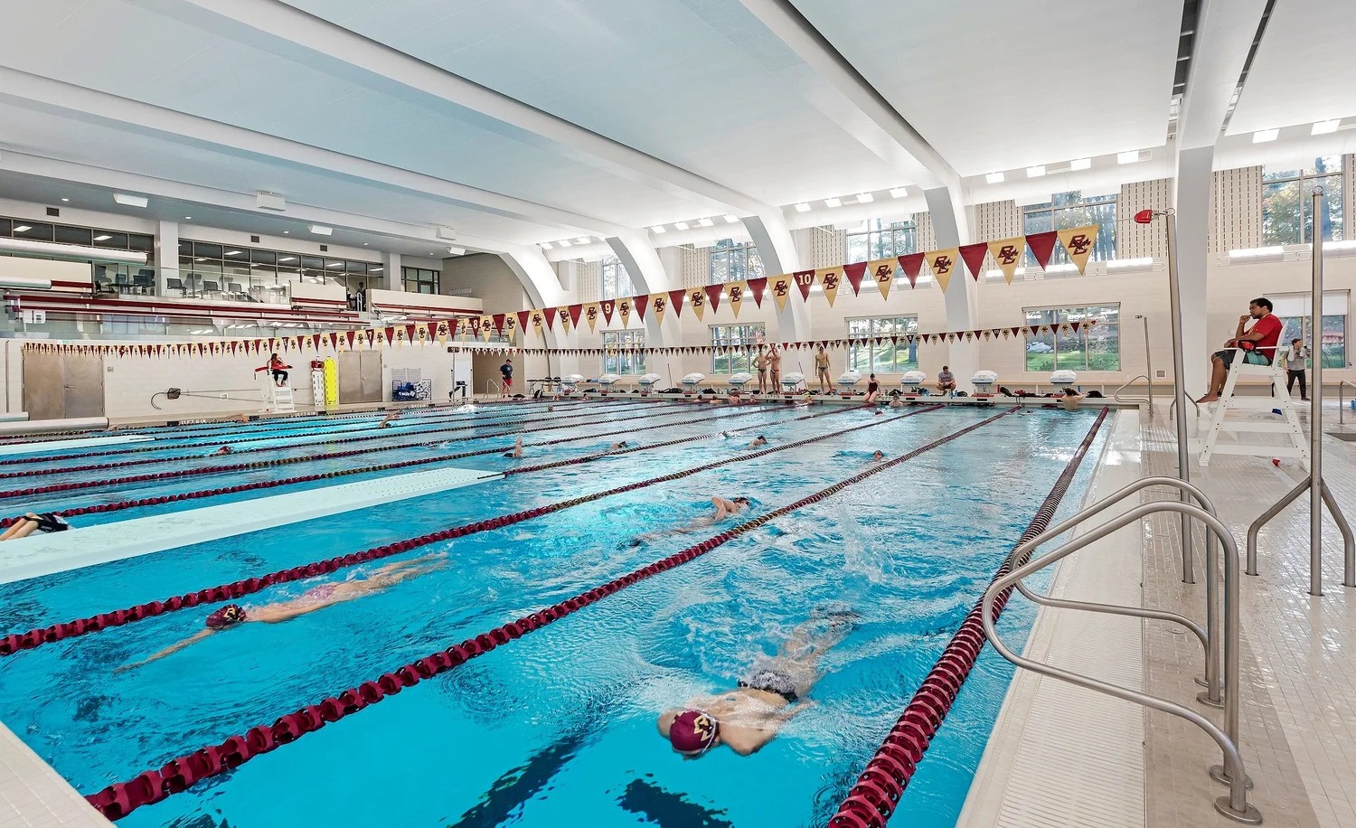 Boston College Recreation Center, fencing gym